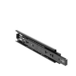 DB3832 Guía de cajón de armario de extensión completa y servicio ligero en negro