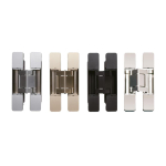 Bisagra Oculta Ajustable en 3 Direcciones