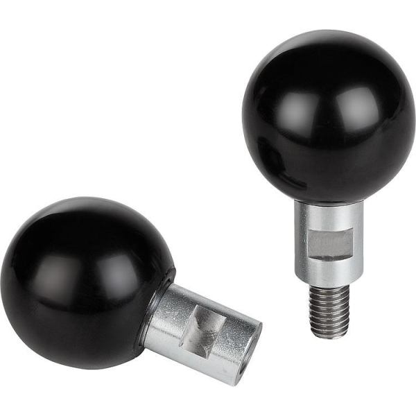 K0726 Series. Empuñaduras esféricas giratorias