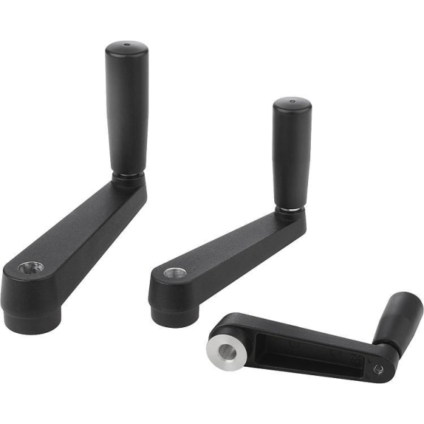 K0727 Series. Manivelas de mano de aluminio